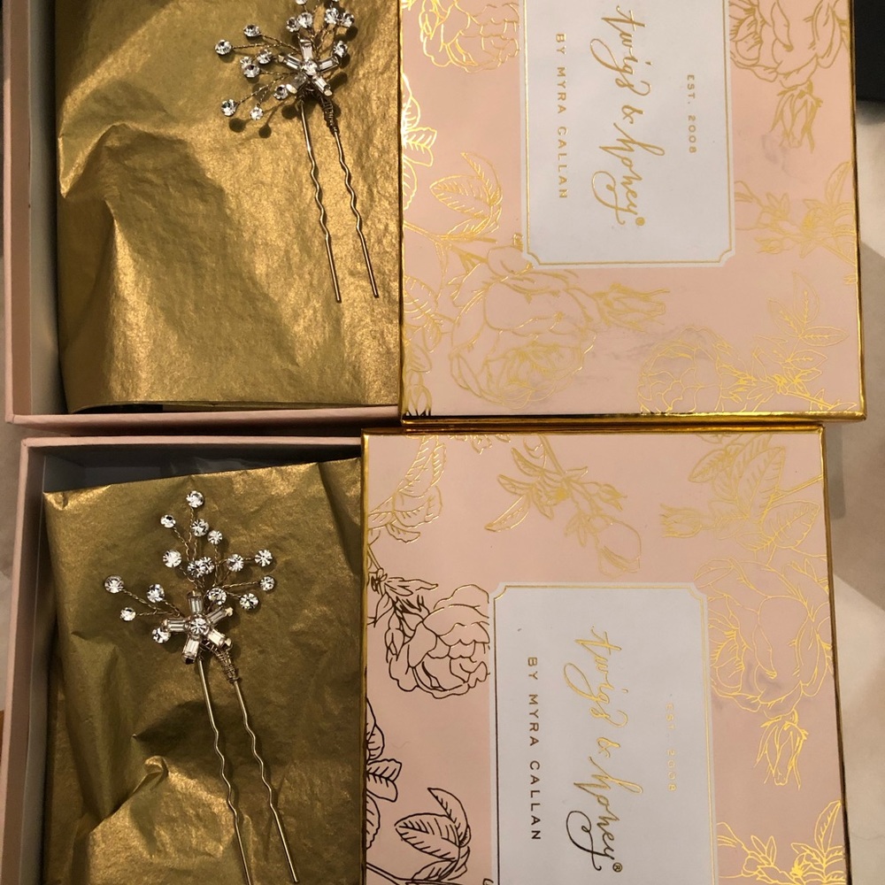 Crystal Hairpins - Picture 3 of 5